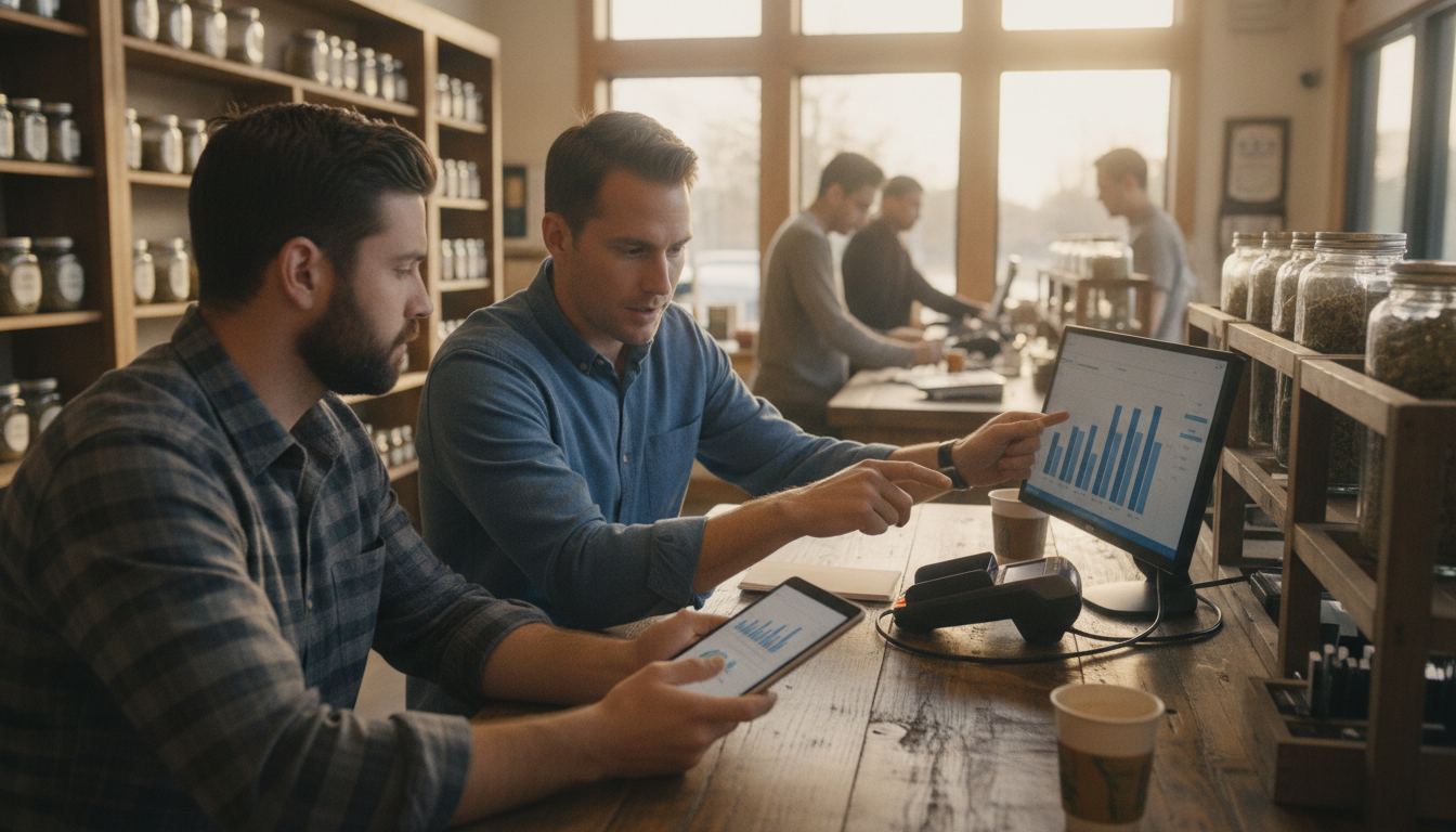 CBD retailer comparing Square with a dedicated merchant account